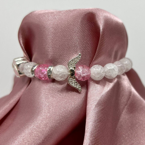 Vzpomínkový náramek kocourka Moríska - růžový 4