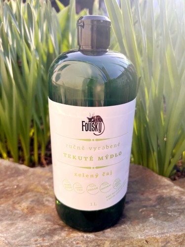 Tekuté mýdlo 1l - Zelený čaj 2