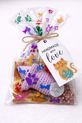 Háčkovaná myška velká - kozlík lékařský 2