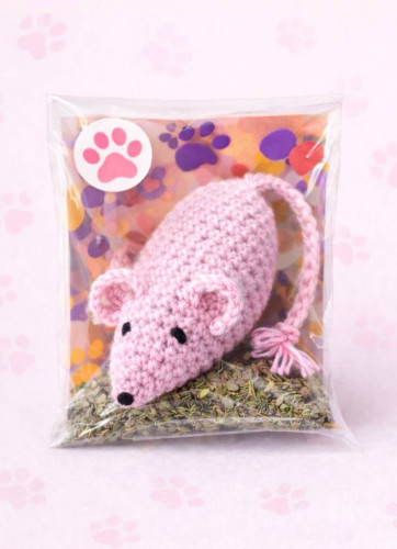 Háčkovaná myška velká - kozlík lékařský 2