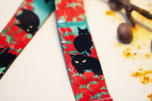 Klíčenka na krk - červenozelená 2