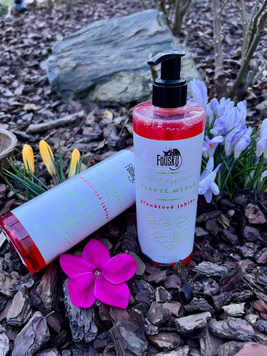 Tekuté mýdlo s pumpičkou - Granátové jablko 2