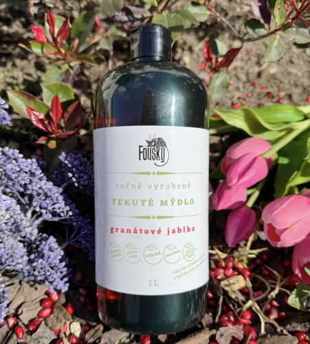 Tekuté mýdlo 1l - Granátové jablko 2
