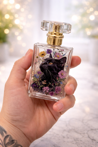 Skleněný flakonek 2