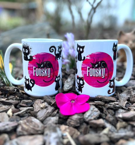 Fouskohrnek s černými kočičkami 🐾 5
