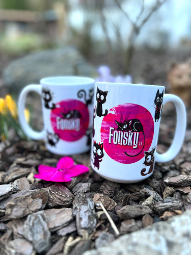 Fouskohrnek s černými kočičkami 🐾 4