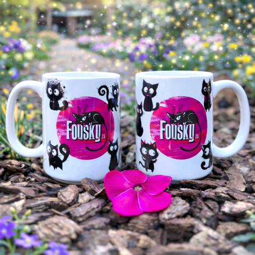 Fouskohrnek s černými kočičkami 🐾 3