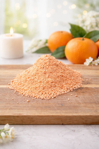 Šumivá sůl do koupele s vůní mandarinky 1