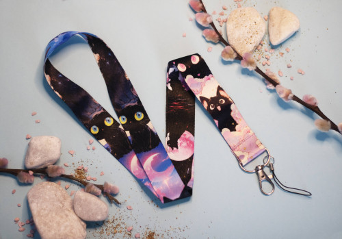 Klíčenka na krk - hvězdná obloha 1