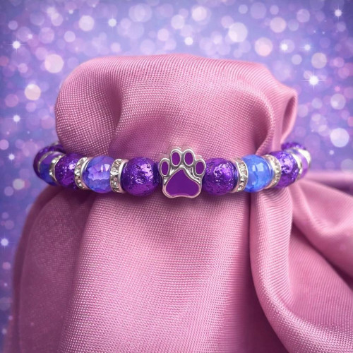 Náramek s tlapičkou - Galaxie 2