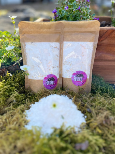 Šumivá sůl do koupele s vůní citronové trávy 1