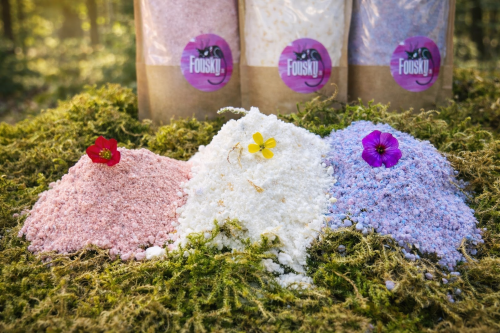 Šumivá sůl do koupele s vůní citronové trávy 2