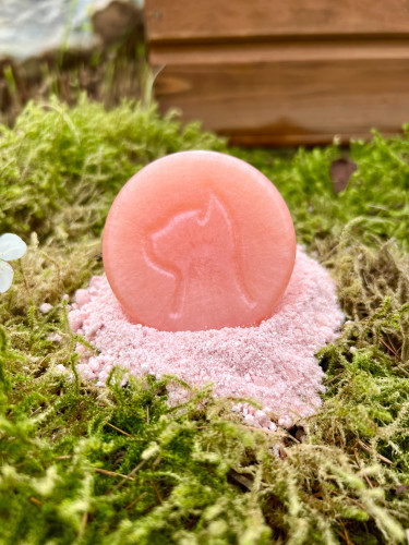 Přírodní mýdlo s vůní gerania 1