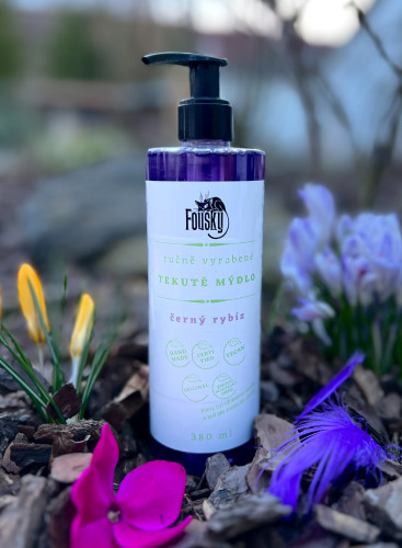 Tekuté mýdlo s pumpičkou - Černý rybíz 2