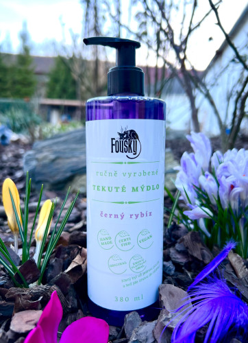 Tekuté mýdlo s pumpičkou - Černý rybíz 4