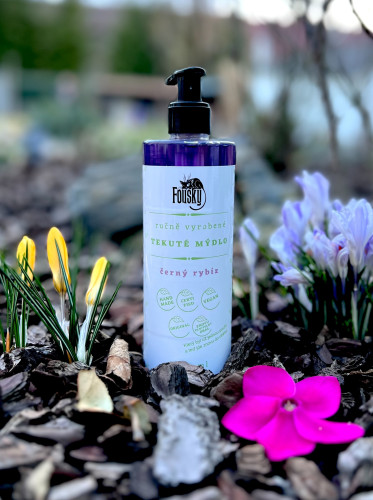 Tekuté mýdlo s pumpičkou - Černý rybíz 3