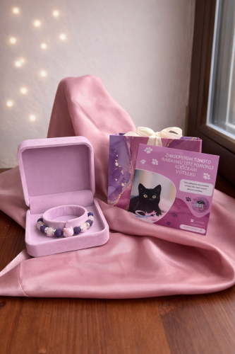 Náramek Kočičí duše - Láska 2