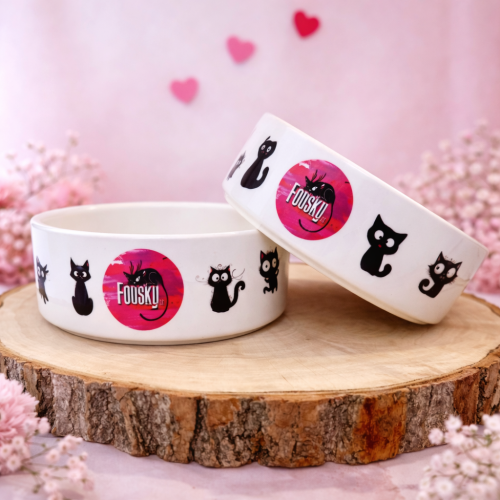 Miska Fousky - černé kočičky 1