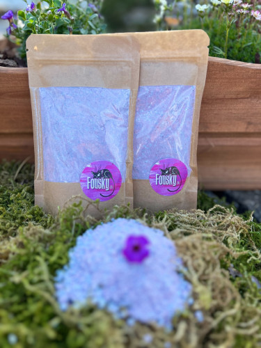 Šumivá sůl do koupele s vůní levandule 1