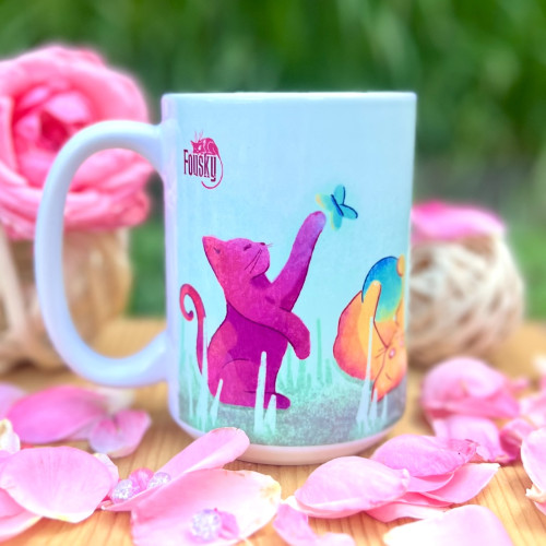 Hrnek velký - Kočičí radost 1