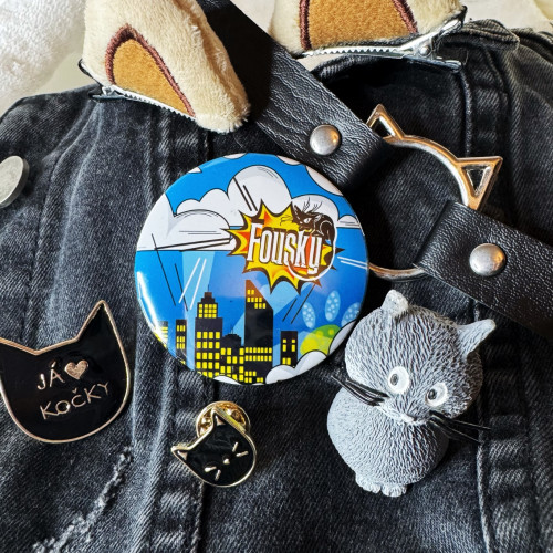 Placka komiksové logo 1