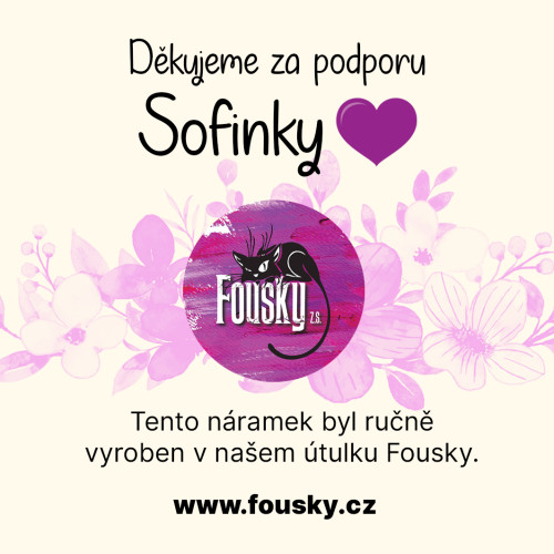 Náramek kočičky Sofinky 5