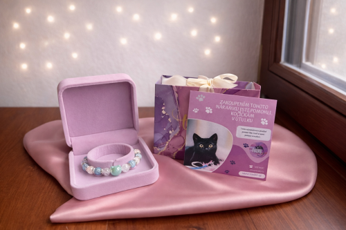 Náramek Kočičí duše - Dotek moře 2