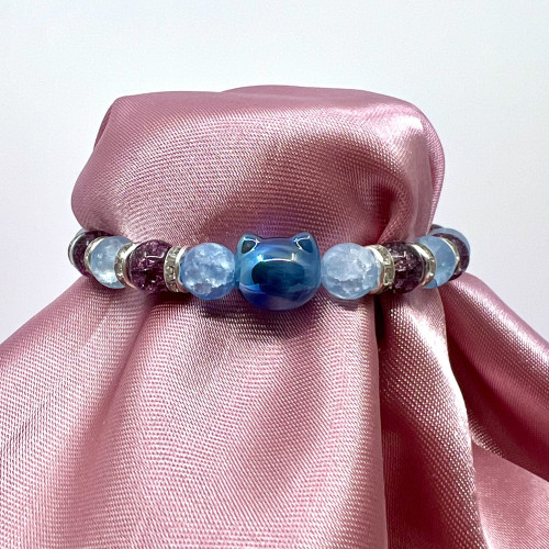 Náramek Kočičí duše - Noční obloha 1