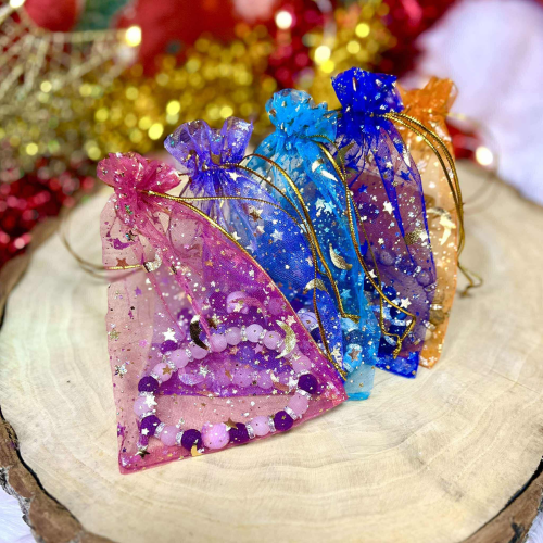 Náramek Kočičí duše - Noční obloha 2