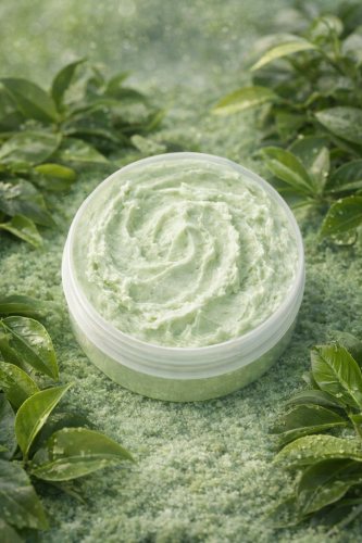 Šlehané mýdlo s vůní zeleného čaje 2