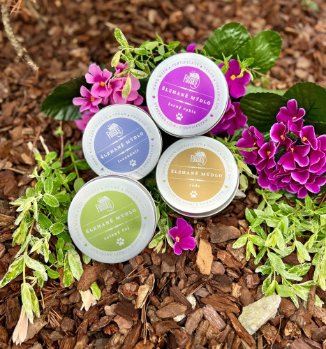 Šlehané mýdlo s vůní zeleného čaje 3