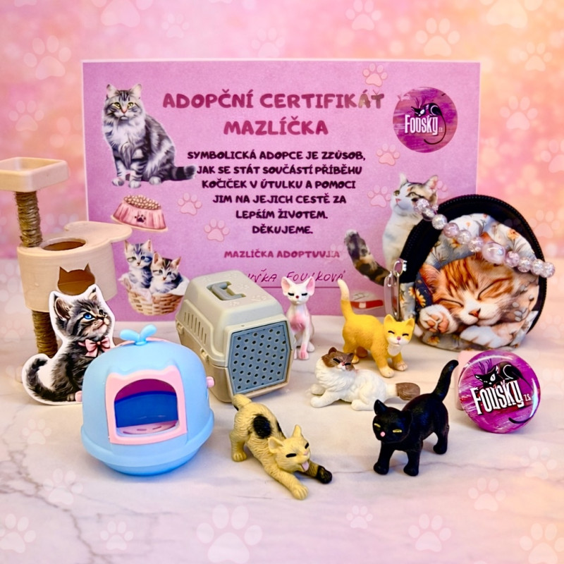 Balíček symbolické adopce - Adoptuj mazlíčka