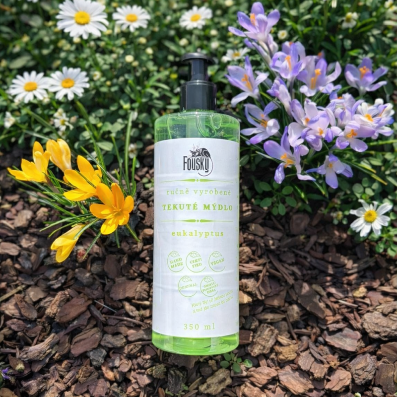 Tekuté mýdlo s pumpičkou - Eukalyptus