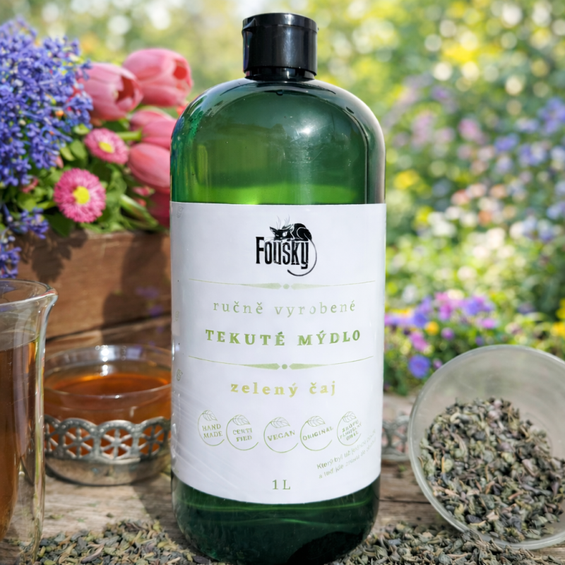 Tekuté mýdlo 1l - Zelený čaj