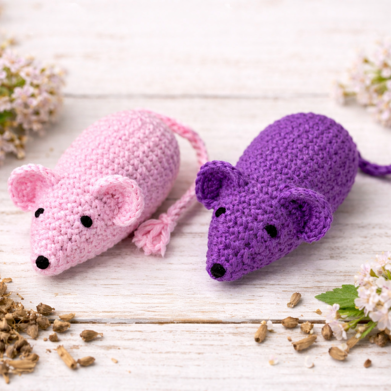 Háčkovaná myška velká - kozlík lékařský