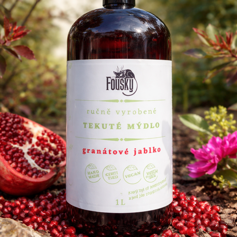 Tekuté mýdlo 1l - Granátové jablko