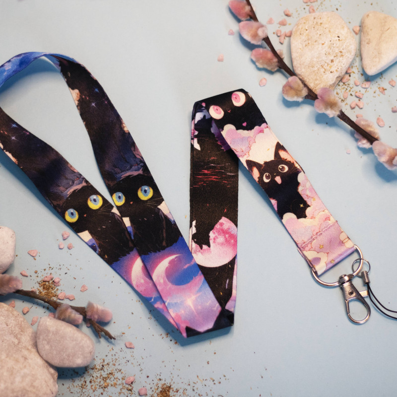 Klíčenka na krk - hvězdná obloha