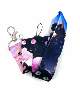 Klíčenka na krk - hvězdná obloha