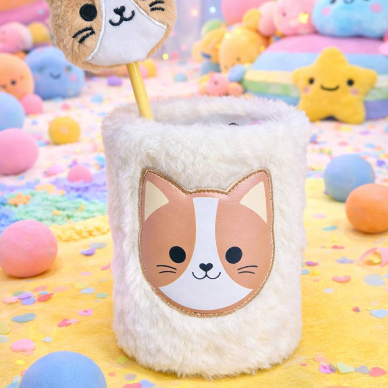 Kočičí stojánek na propisky a propiska