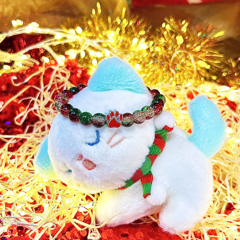 Vánoční náramek s tlapičkou - v dárkovém balení