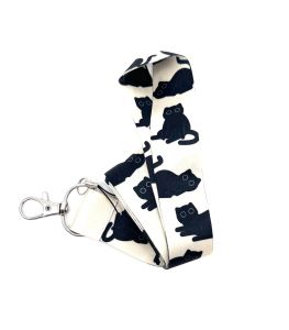 Klíčenka - černé kočičky