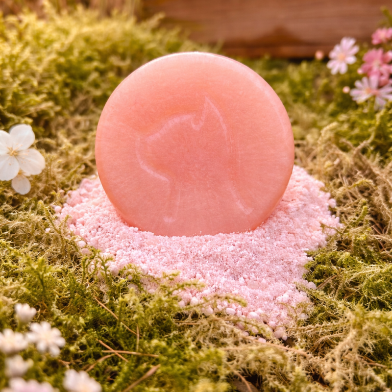 Přírodní mýdlo s vůní gerania