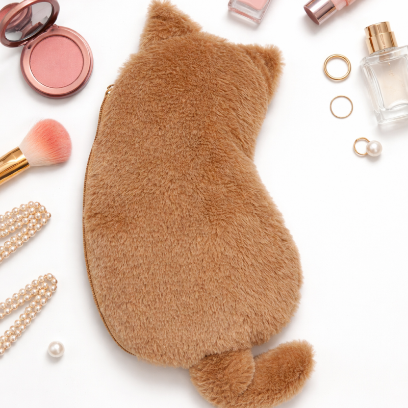 Kosmetická taštička - béžová