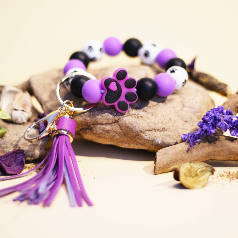 Klíčenka fialová - na ruku