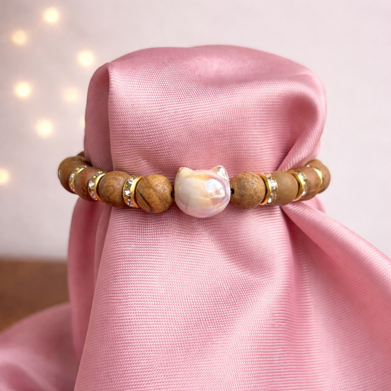 Náramek Kočičí duše - Hojnost