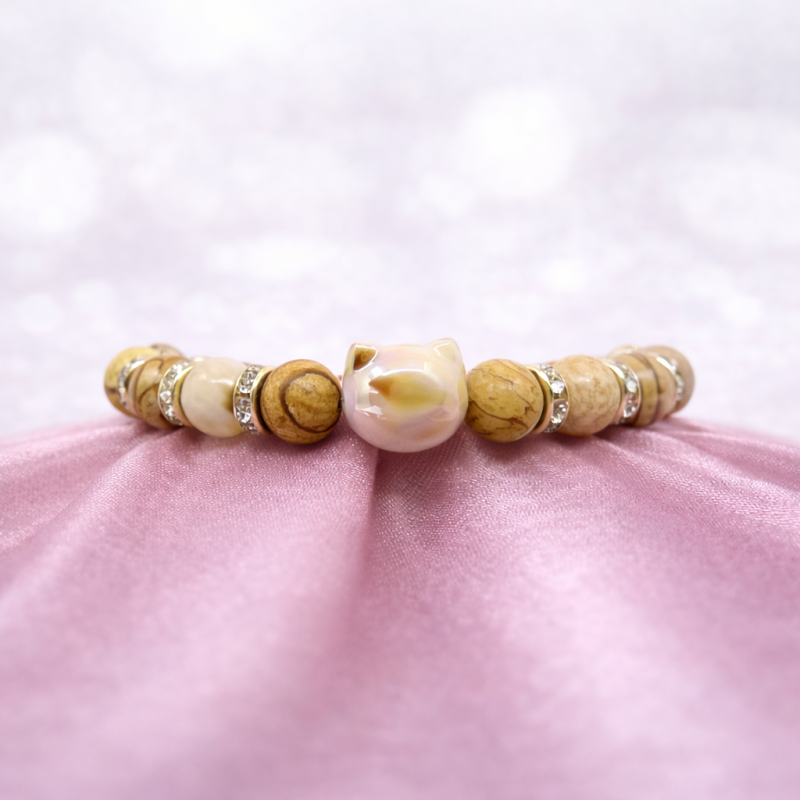 Náramek Kočičí duše - Hojnost