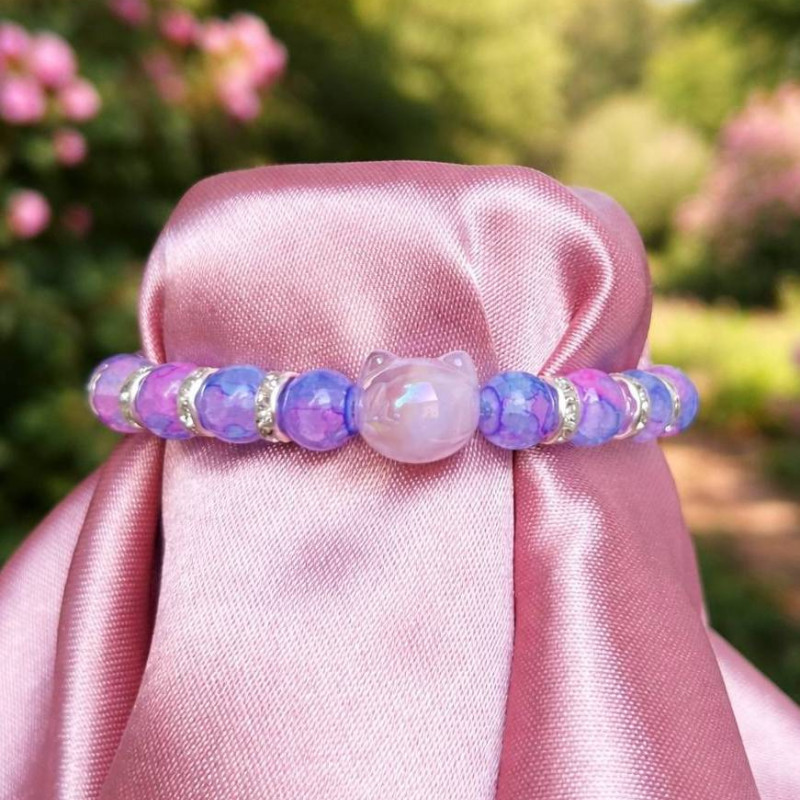 Náramek kočičí duše - Rozkvetlá zahrada