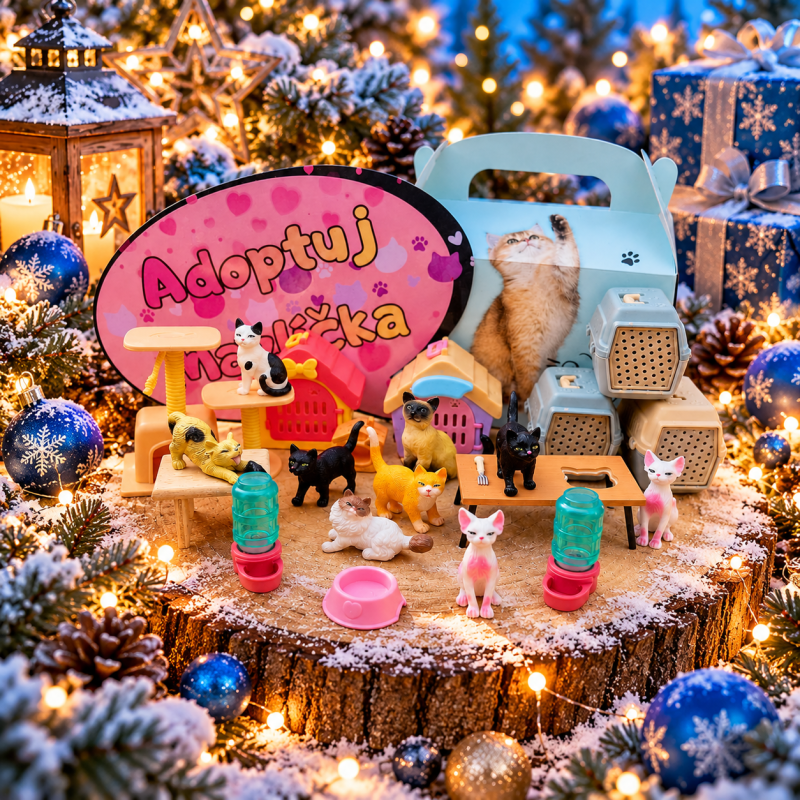 Adoptuj mazlíčka - balíček symbolické adopce pro kluky