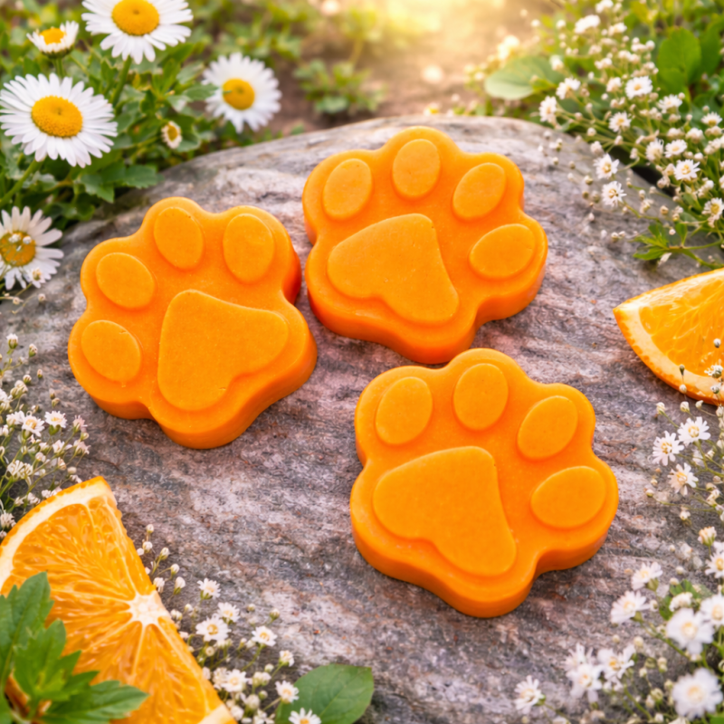 Tlapička s vůní mandarinky