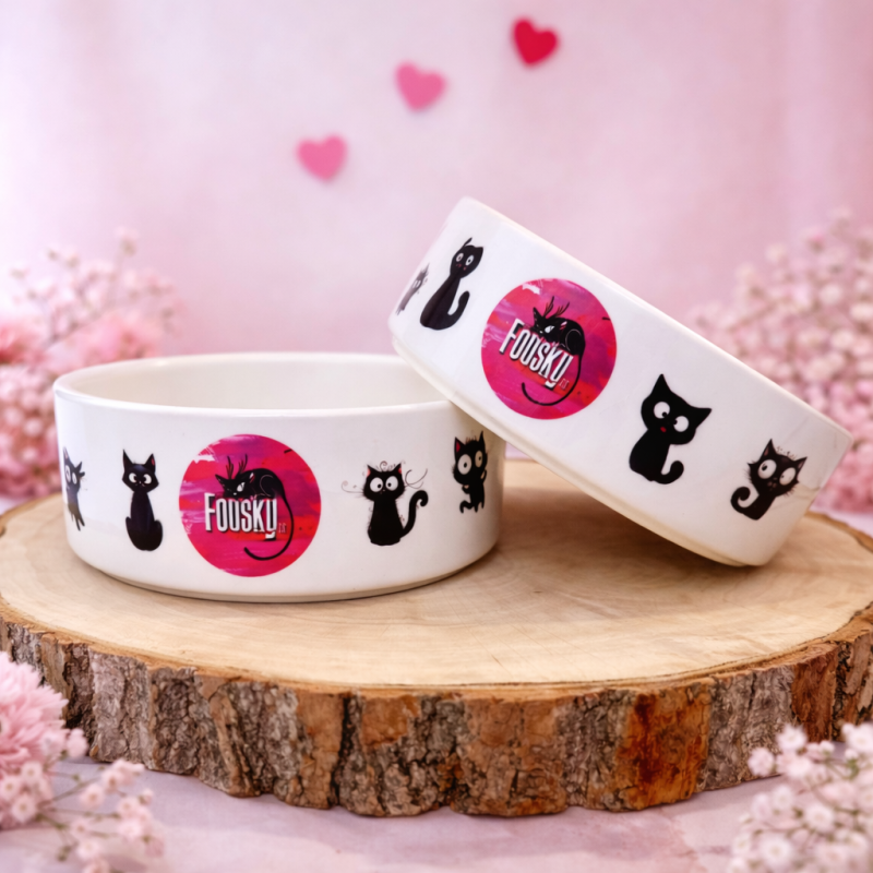 Miska Fousky - černé kočičky